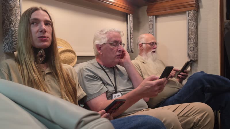 Getting Together to Rehearse · 1 minute 1 second · Rehearsal in the RV before the festival show.