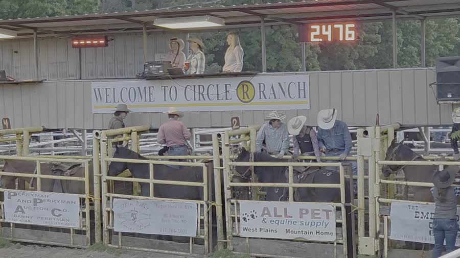 A moment at the rodeo · Approximately 1 minute 23 seconds.